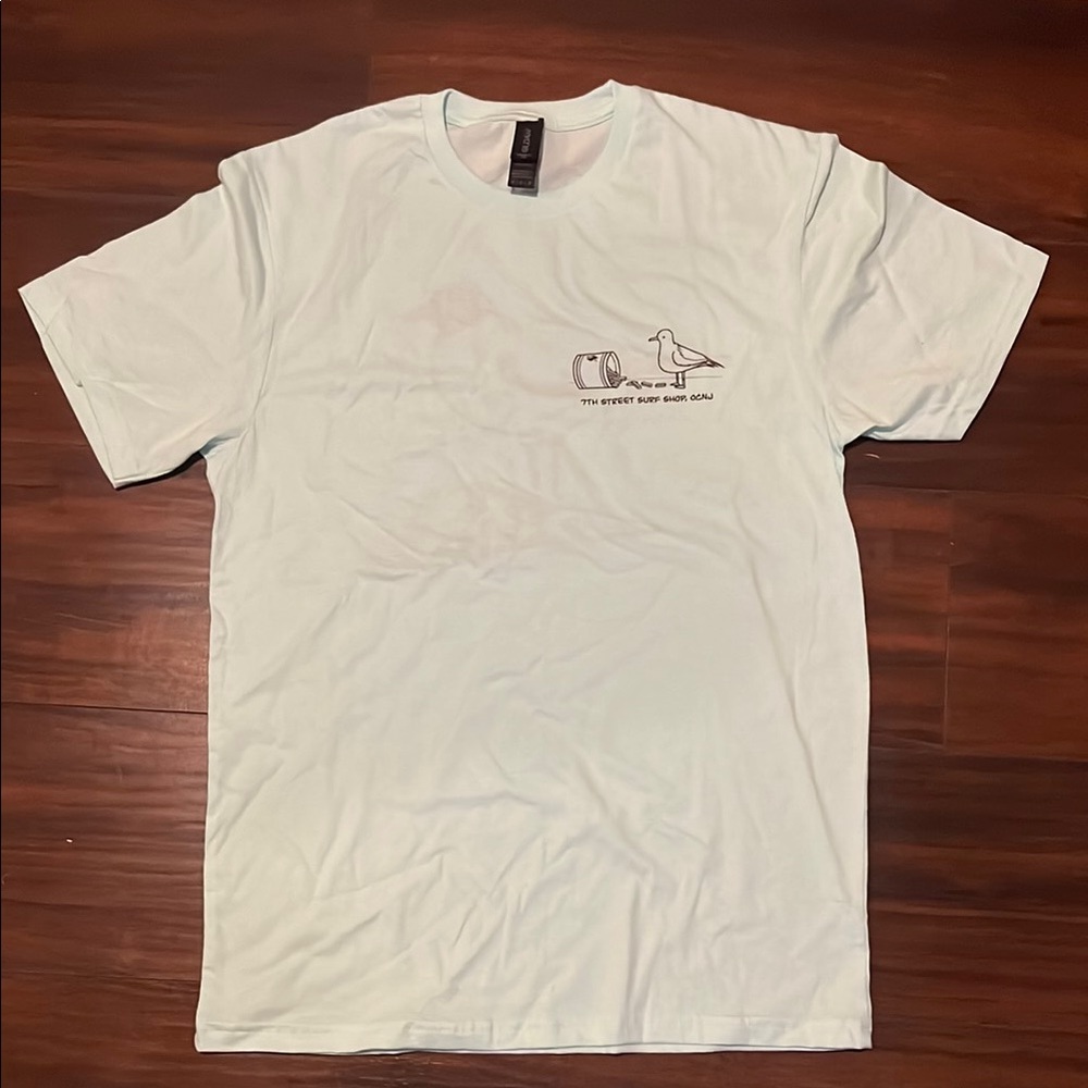 Light Blue Graphic Tee